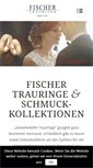 Mobile Screenshot of fischer-trauringe.de